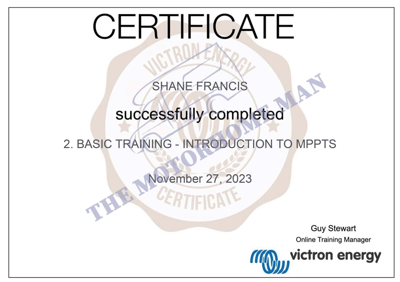 Certificate-2-victron